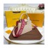 Louis Vuitton Capucines BB M59061 Eggshell/Lie de Vin Red