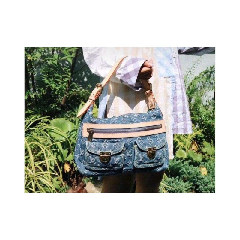 Louis Vuitton Monogram Denim Buggy PM M95049