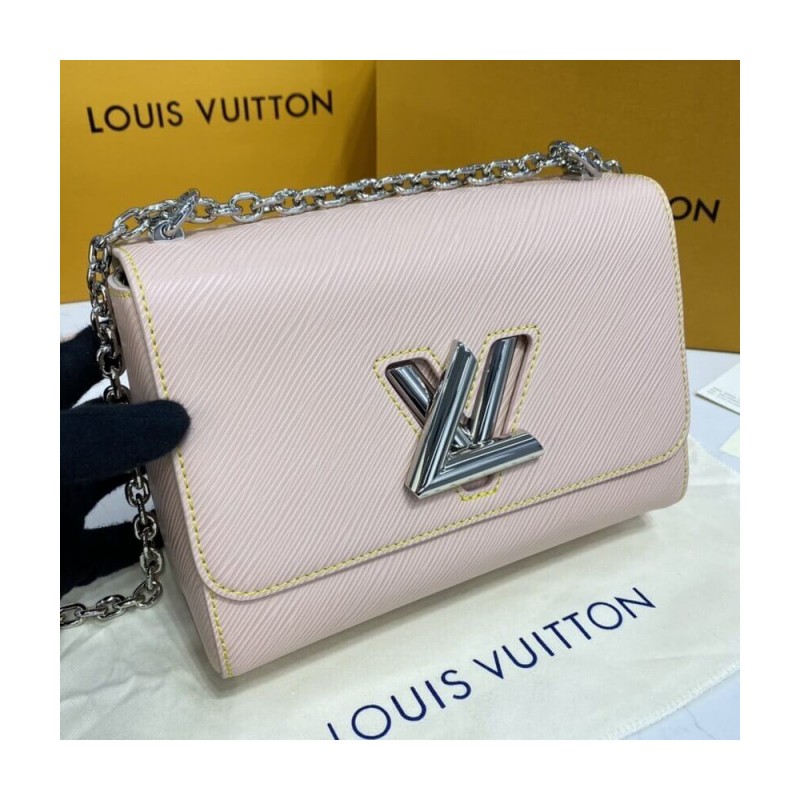 Louis Vuitton Epi Leather Twist MM M50282 Rose Ballerine