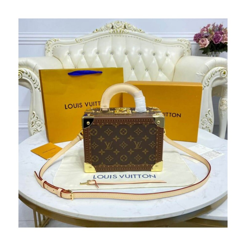 Louis Vuitton Monogram Valisette Tresor M45673