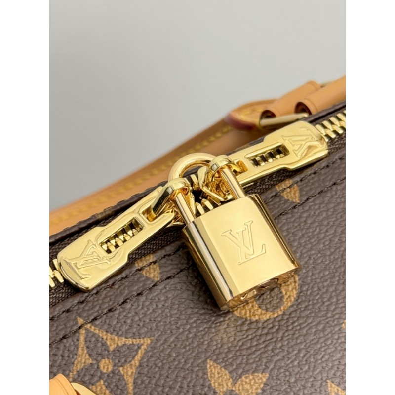 Louis vuitton Monogram Women Handbag  Speedy Soft 30 M11945