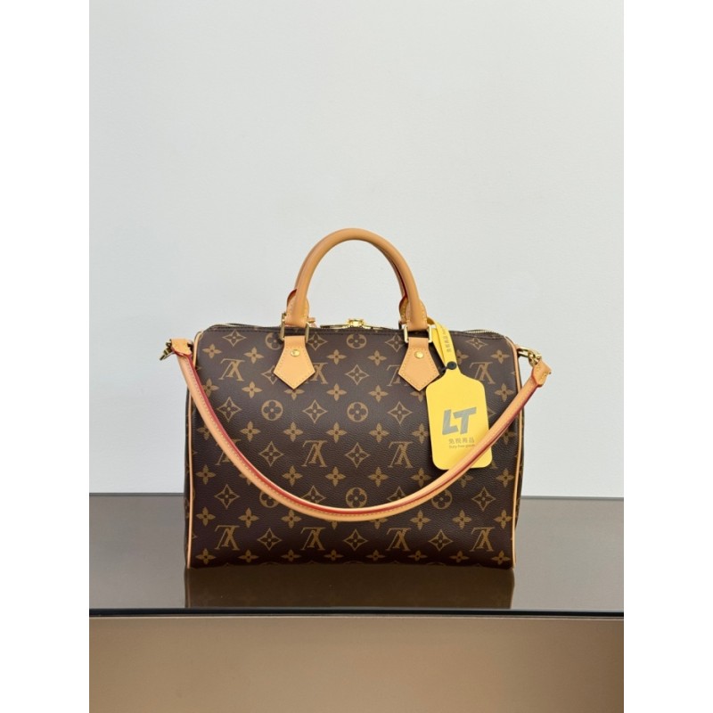 Louis vuitton Monogram Women Handbag  Speedy Soft 30 M11945