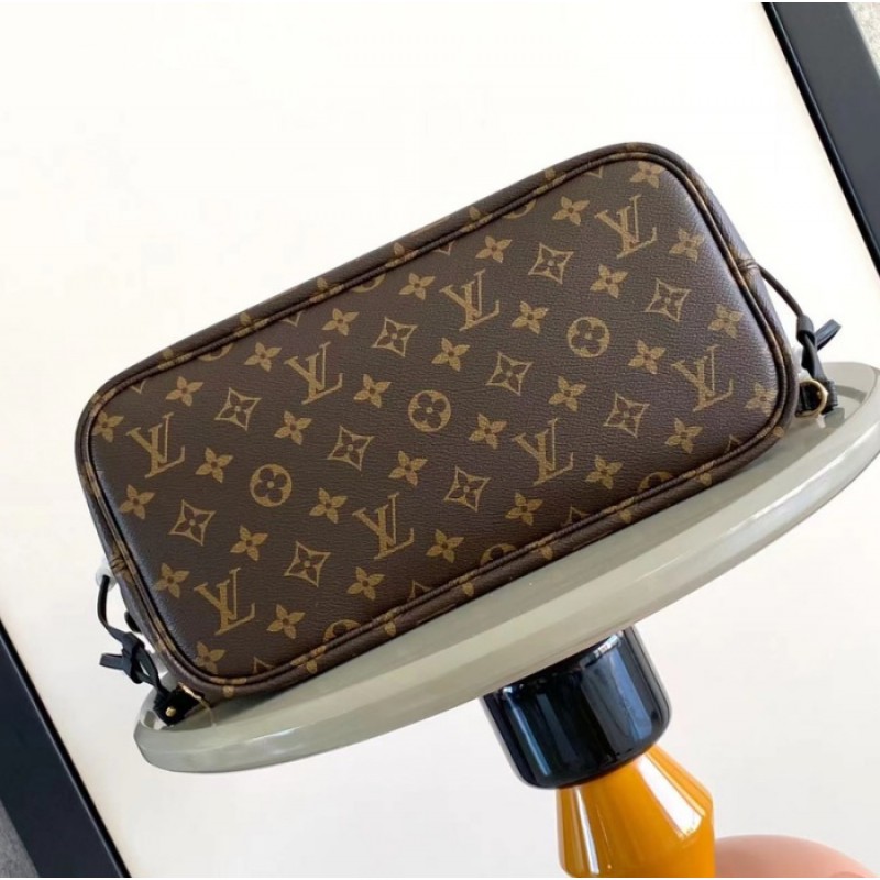 Louis Vuitton Neverfull MM Inside Out Leather Tote M11946