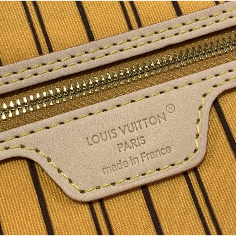 Louis Vuitton Neverfull MM Monogram Inside Out Stripe Tote M11947