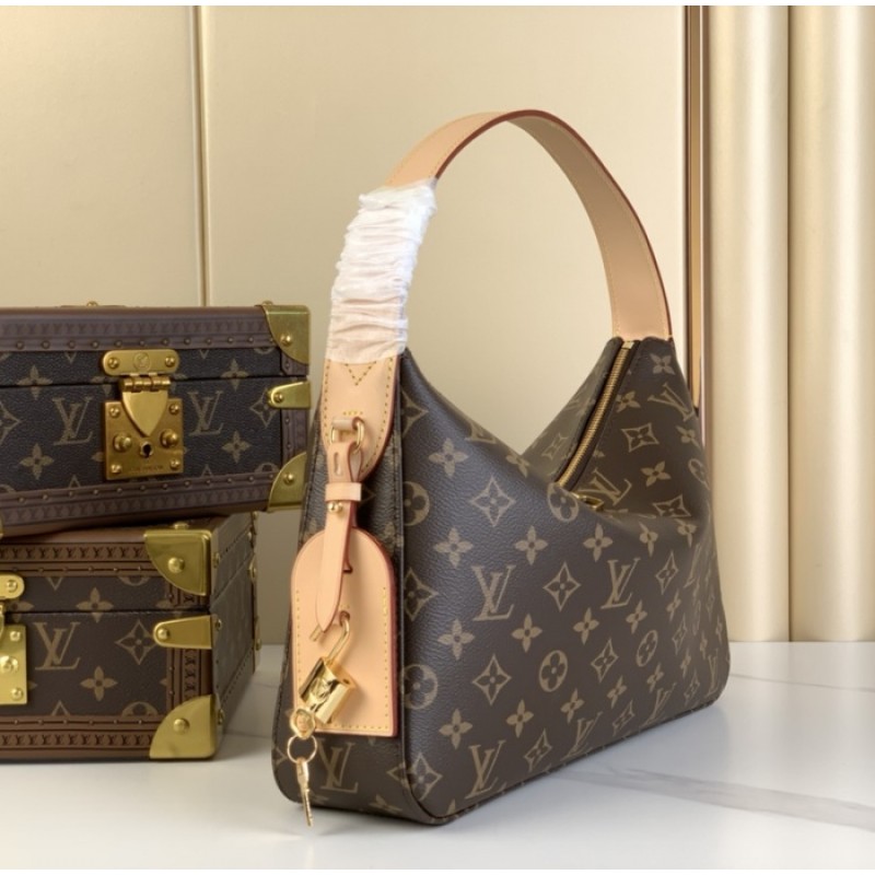 Louis Vuitton Monogram Slouchy handbag PM M11952/MM M12098