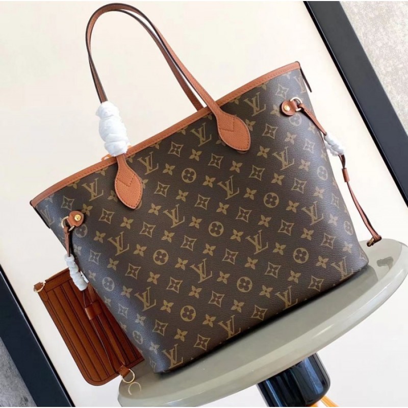 Louis Vuitton Neverfull MM Inside Out Leather Tote M12061