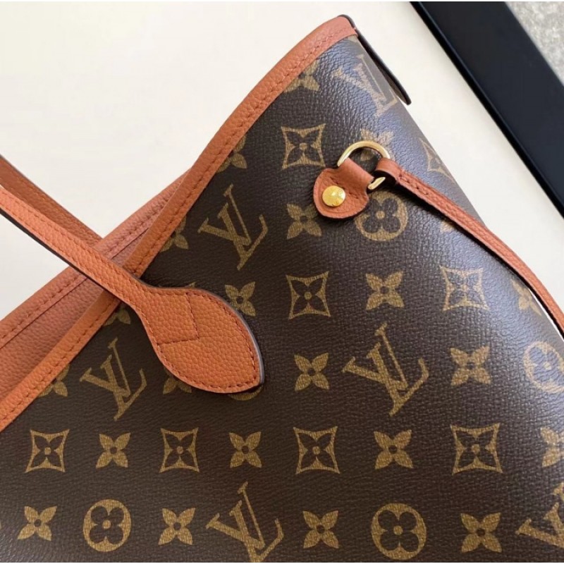 Louis Vuitton Neverfull MM Inside Out Leather Tote M12061