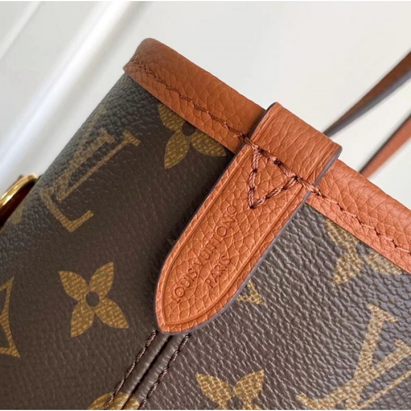 Louis Vuitton Neverfull MM Inside Out Leather Tote M12061