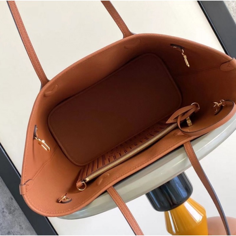 Louis Vuitton Neverfull MM Inside Out Leather Tote M12061
