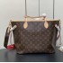 Louis Vuitton Neverfull MM Monogram Inside Out Stripe Tote M12096