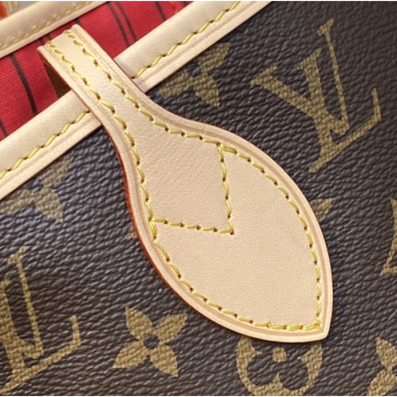 Louis Vuitton Neverfull MM Monogram Inside Out Stripe Tote M12096