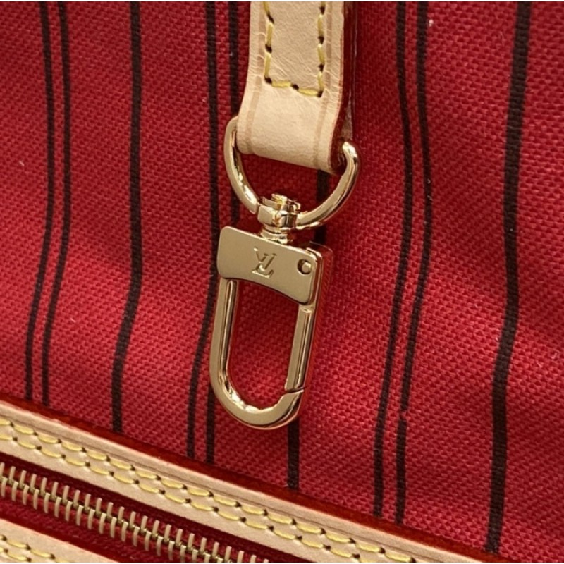 Louis Vuitton Neverfull MM Monogram Inside Out Stripe Tote M12096