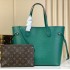Louis Vuitton Epi Leather Neverfull MM Handbag M12195