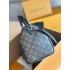 Louis vuitton Dark Monogram Women Handbag Speedy Soft 30 M12243