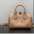 Louis Vuitton Bicolor Monogram Empreinte Leather Handbags Chain Bags and Clutches Speedy Bandoulière 20 M12713
