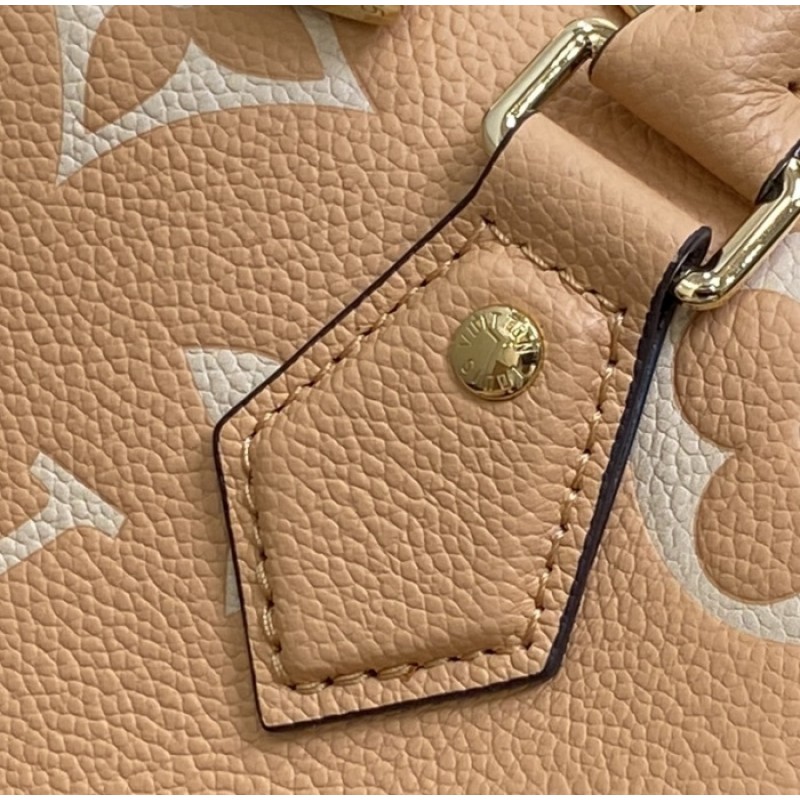 Louis Vuitton Bicolor Monogram Empreinte Leather Handbags Chain Bags and Clutches Speedy Bandoulière 20 M12713