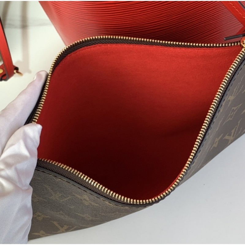 Louis Vuitton Epi Leather Neverfull MM Handbag M12755