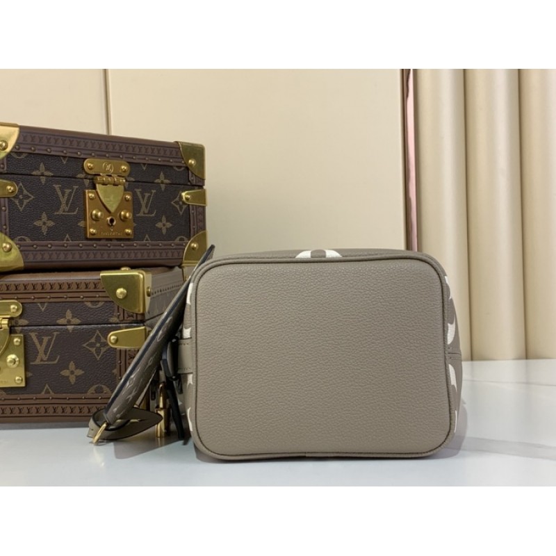 Louis Vuitton Bicolor Monogram Empreinte Leather All In BB Handbag M13045