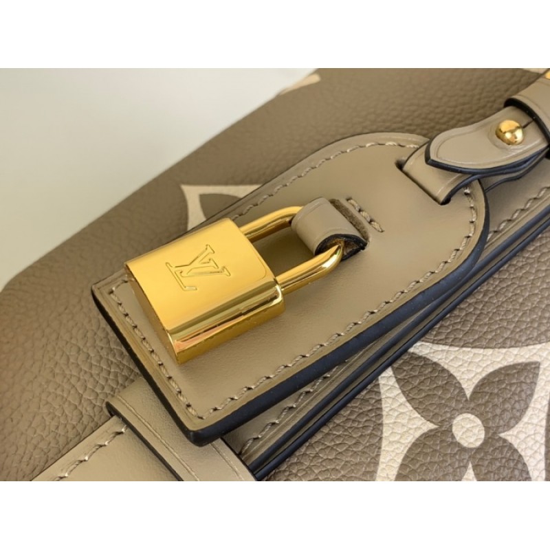 Louis Vuitton Bicolor Monogram Empreinte Leather All In BB Handbag M13045