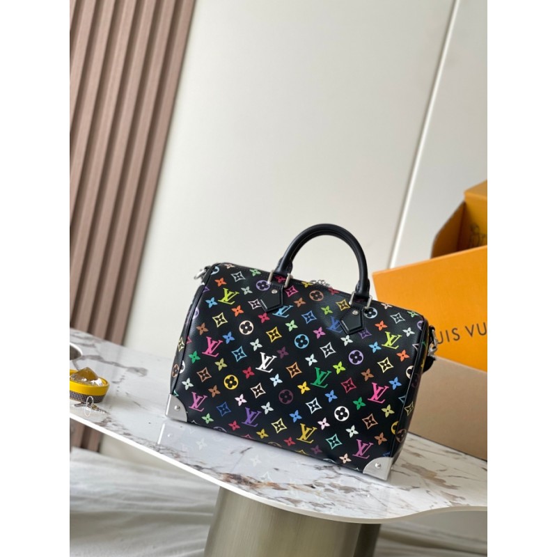 Louis vuitton Other Monogram Canvas Women Handbag LV x TM Speedy Soft 30 M13257