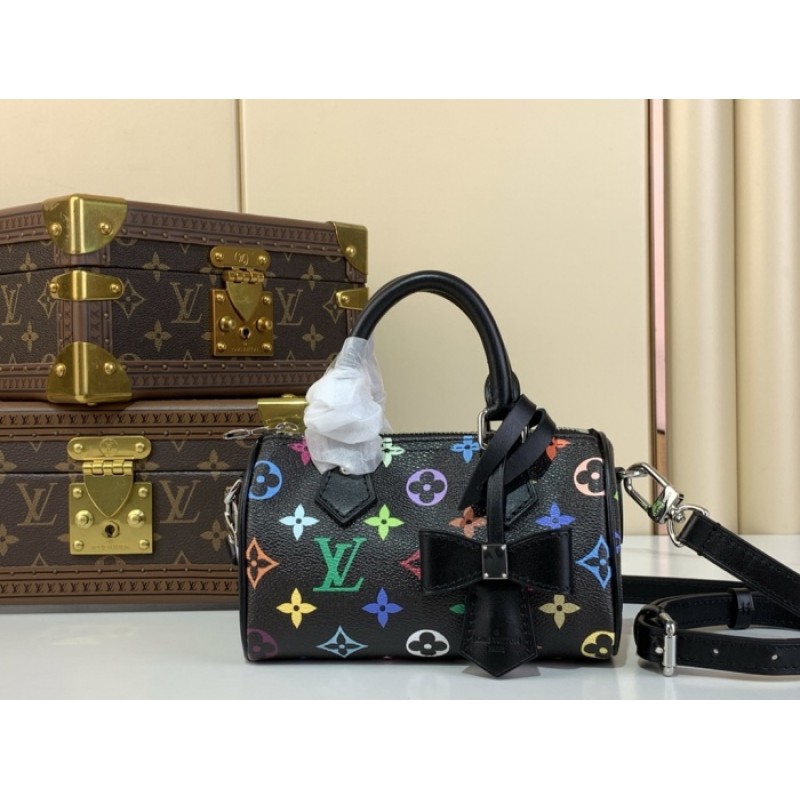 Louis Vuitton Other Monogram  Canvas LV x TM Nano Speedy M13391/M13406