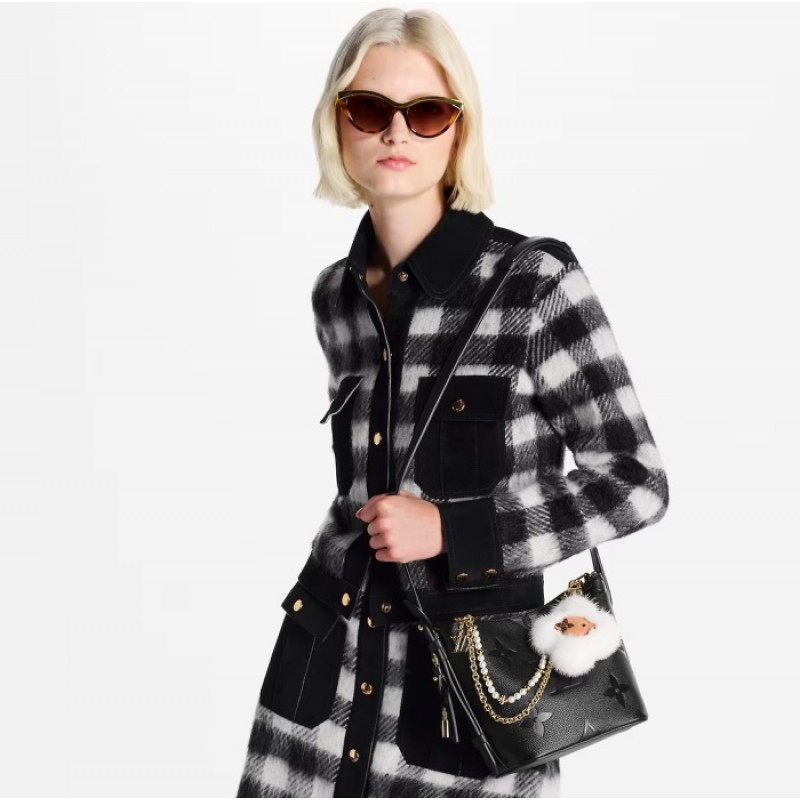 Louis Vuitton Monogram Empreinte Leather All In BB Handbag M13480