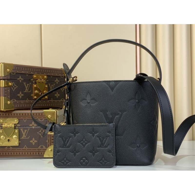 Louis Vuitton Monogram Empreinte Leather All In BB Handbag M13480