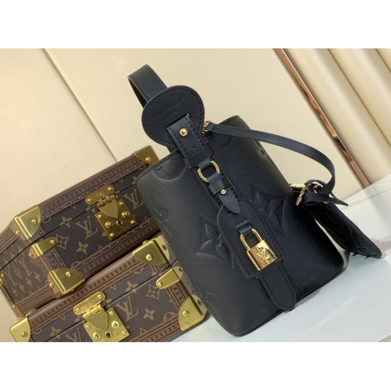 Louis Vuitton Monogram Empreinte Leather All In BB Handbag M13480