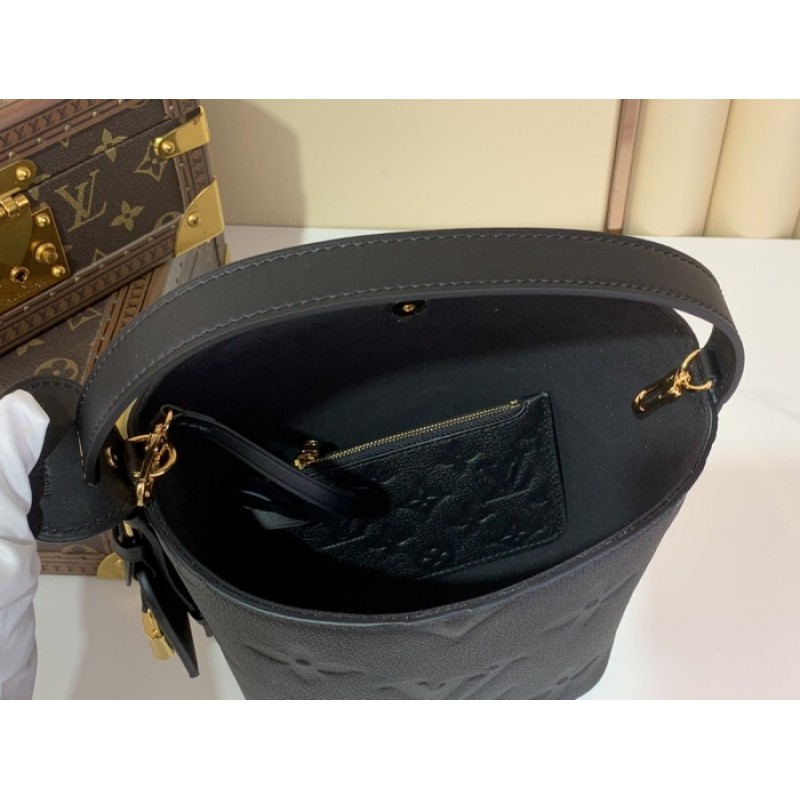 Louis Vuitton Monogram Empreinte Leather All In BB Handbag M13480