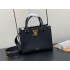 Louis Vuitton Grained calf leather Lock & Go Lockcme Handbag M22311
