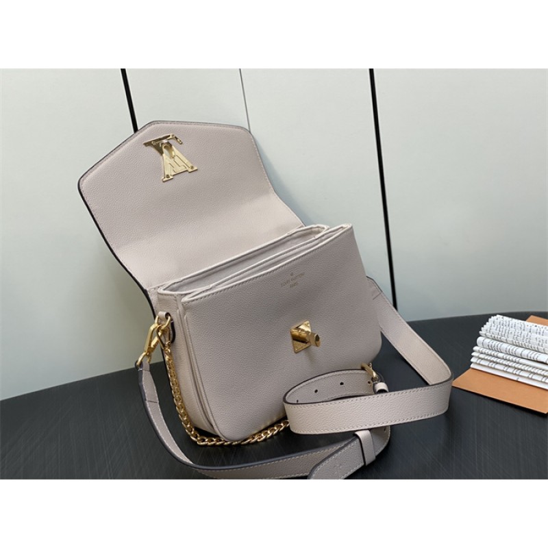 Louis Vuitton Oxford Lockme Leather Handbag M22792