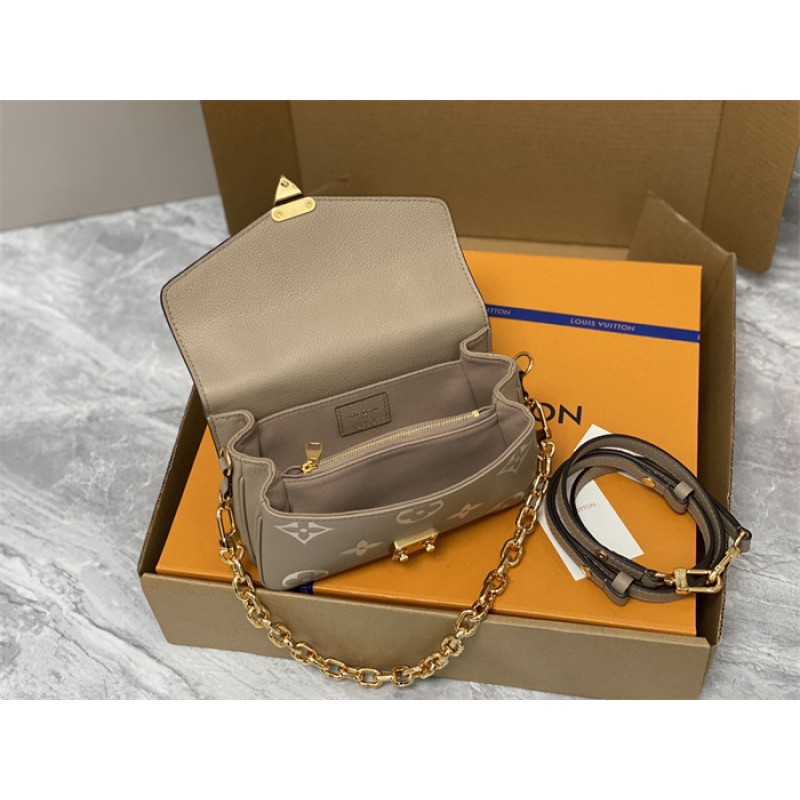 Louis Vuitton Pochette Métis East West Monogram Empreinte leather Handbag M23081