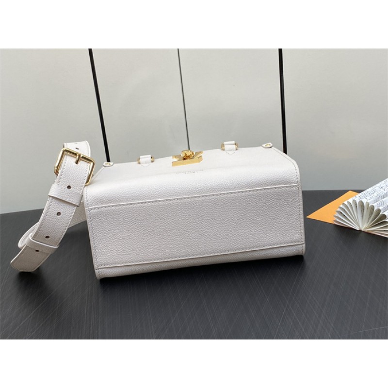 Louis Vuitton Grained calf leather Lock & Go Lockcme Handbag M23637