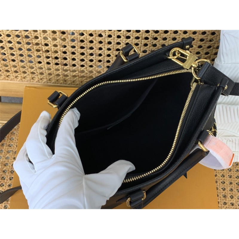 Louis Vuitton Monogram Empreinte Leather Tote OnTheGo East West M23640