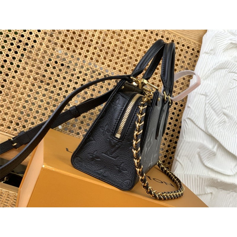 Louis Vuitton Monogram Empreinte Leather Tote OnTheGo East West M23640