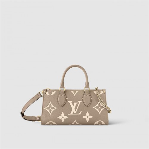 Louis Vuitton Monogram Empreinte Leather Tote OnTheGo East West M23641