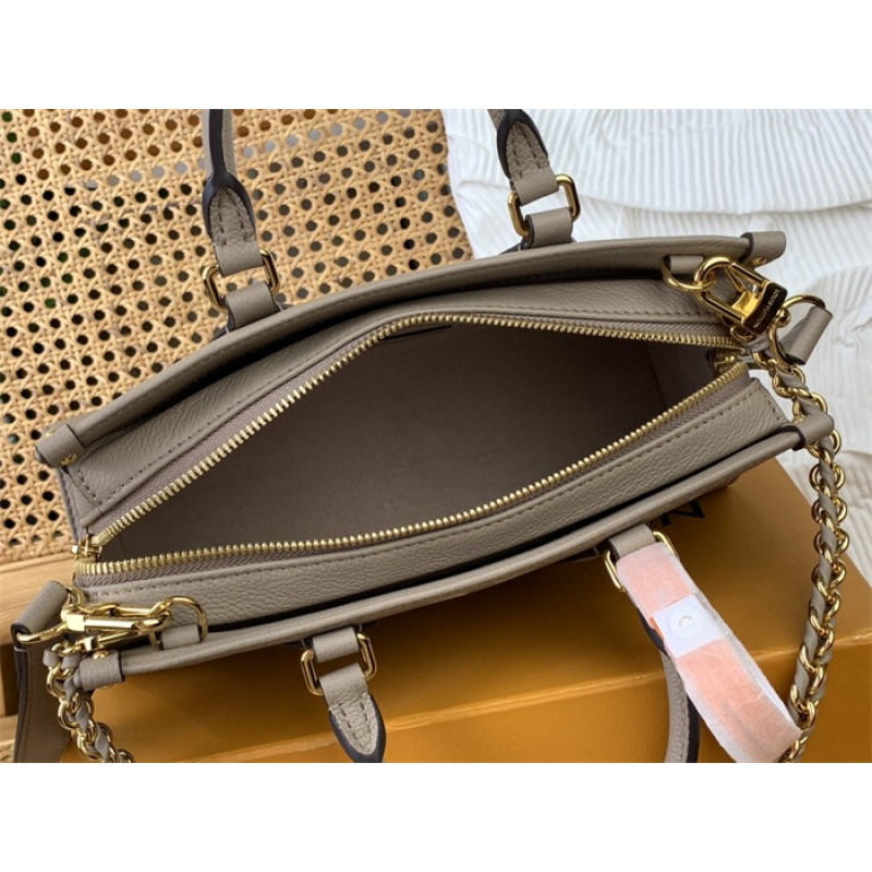 Louis Vuitton Monogram Empreinte Leather Tote OnTheGo East West M23641