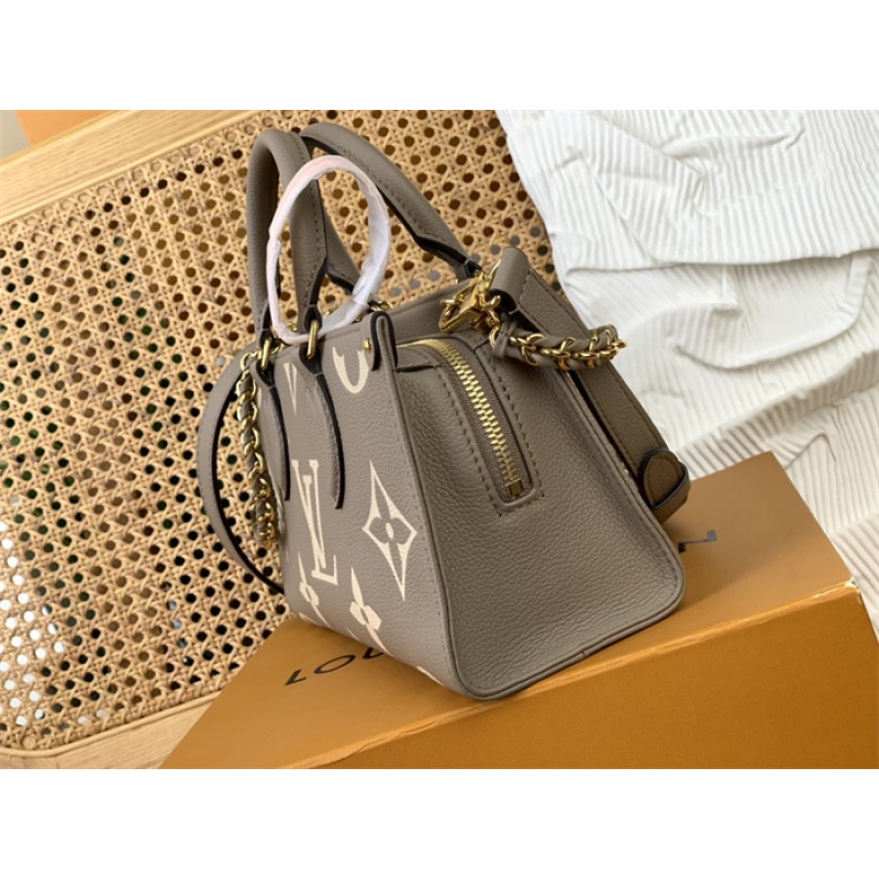 Louis Vuitton Monogram Empreinte Leather Tote OnTheGo East West M23641