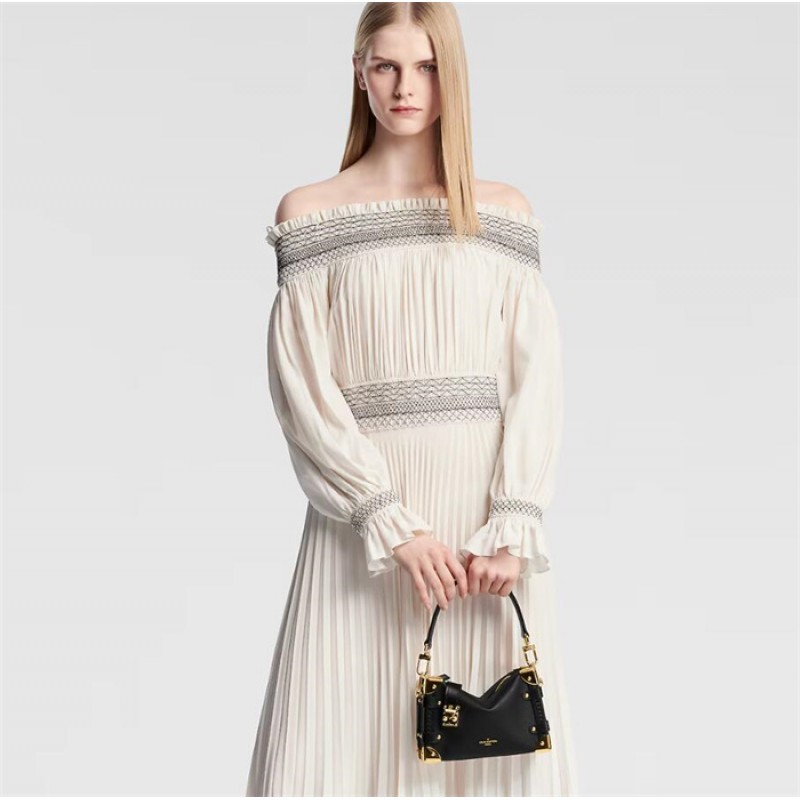 Louis Vuitton Grained calf leather Side Trunk PM M23817