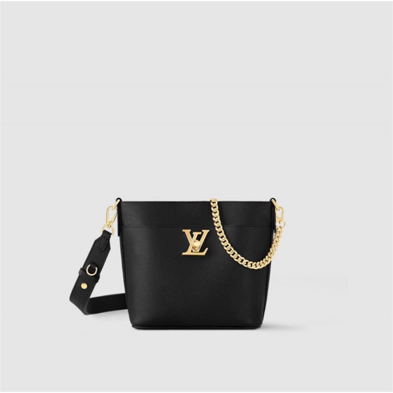 Louis Vuitton Grained calf leather Lock and Walk Lockme Handbag M24006