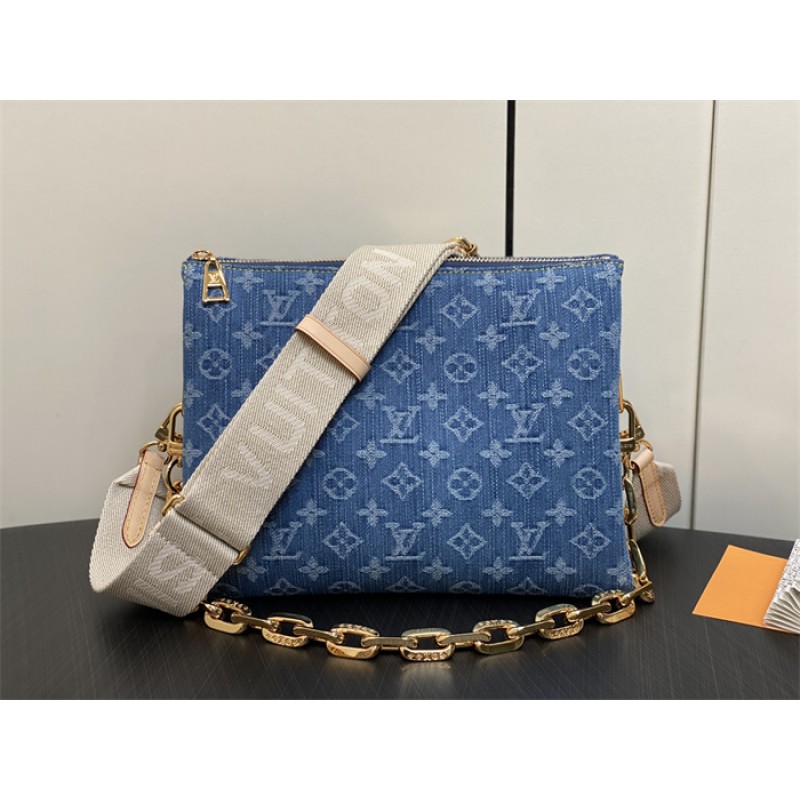 Louis Vuitton Coussin PM monogram Denim Handbag M24564