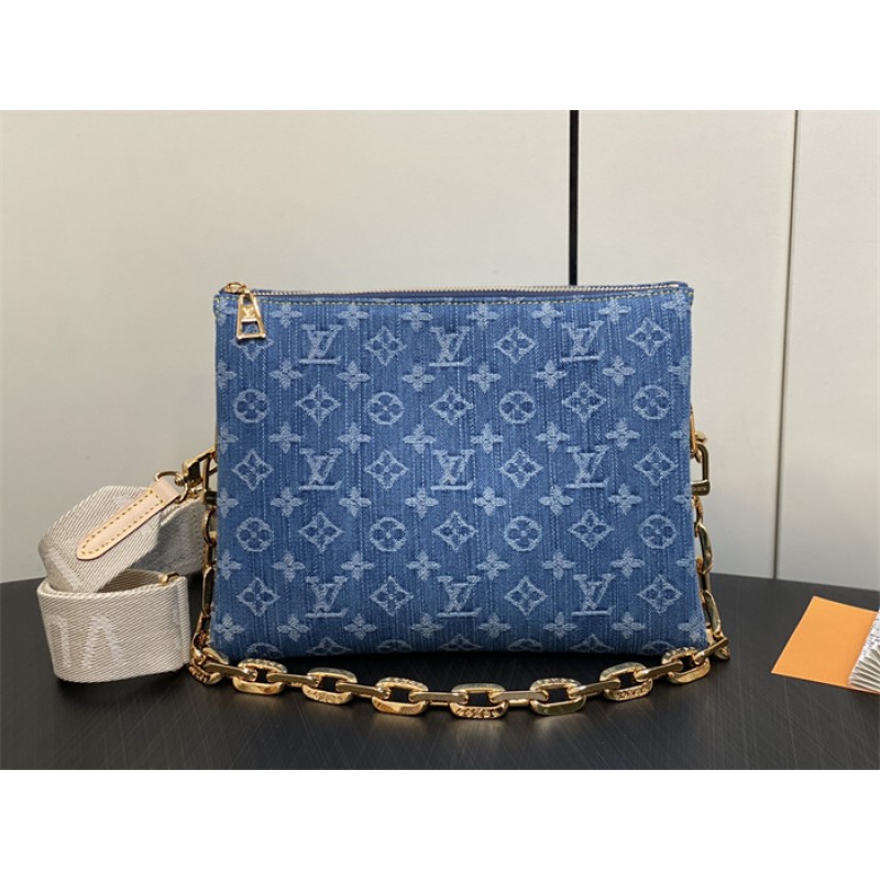Louis Vuitton Coussin PM monogram Denim Handbag M24564