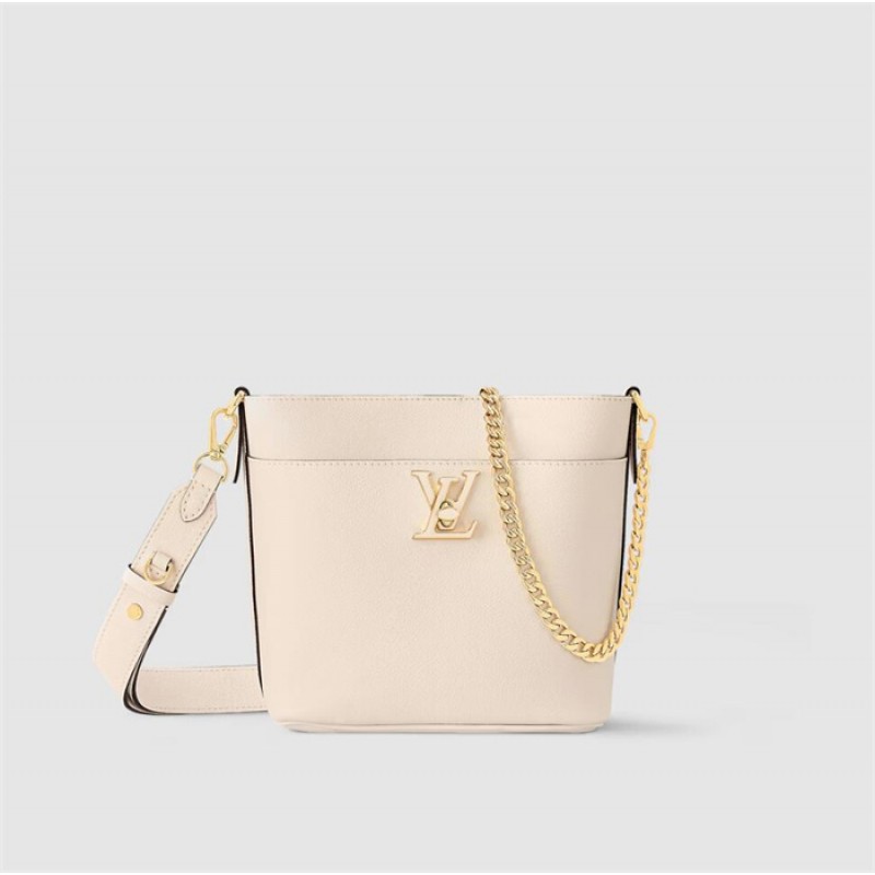 Louis Vuitton Grained calf leather Lock and Walk Lockme Handbag M24638