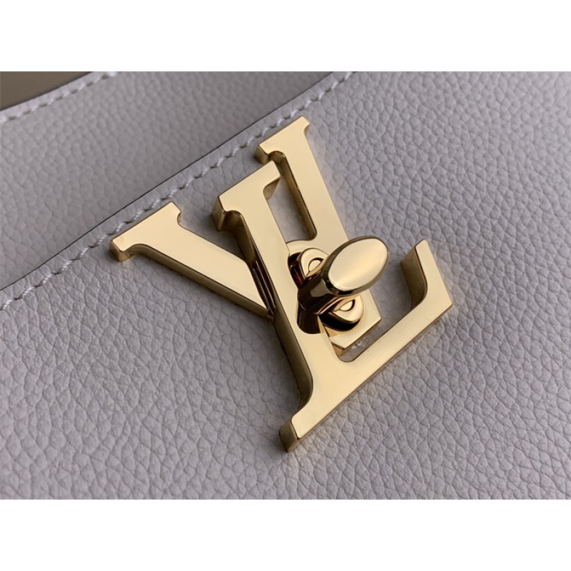 Louis Vuitton Grained calf leather Lock and Walk Lockme Handbag M24638