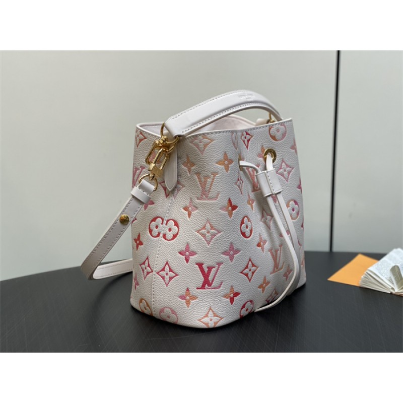Louis Vuitton Monogram Empreinte leather NéoNoé BB Bucket Bag M24649