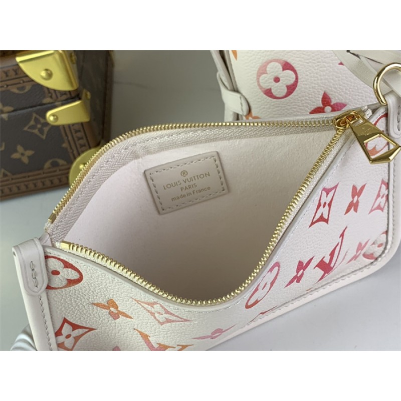 Louis Vuitton Monogram Empreinte leather CarryAll PM Handbag M24652