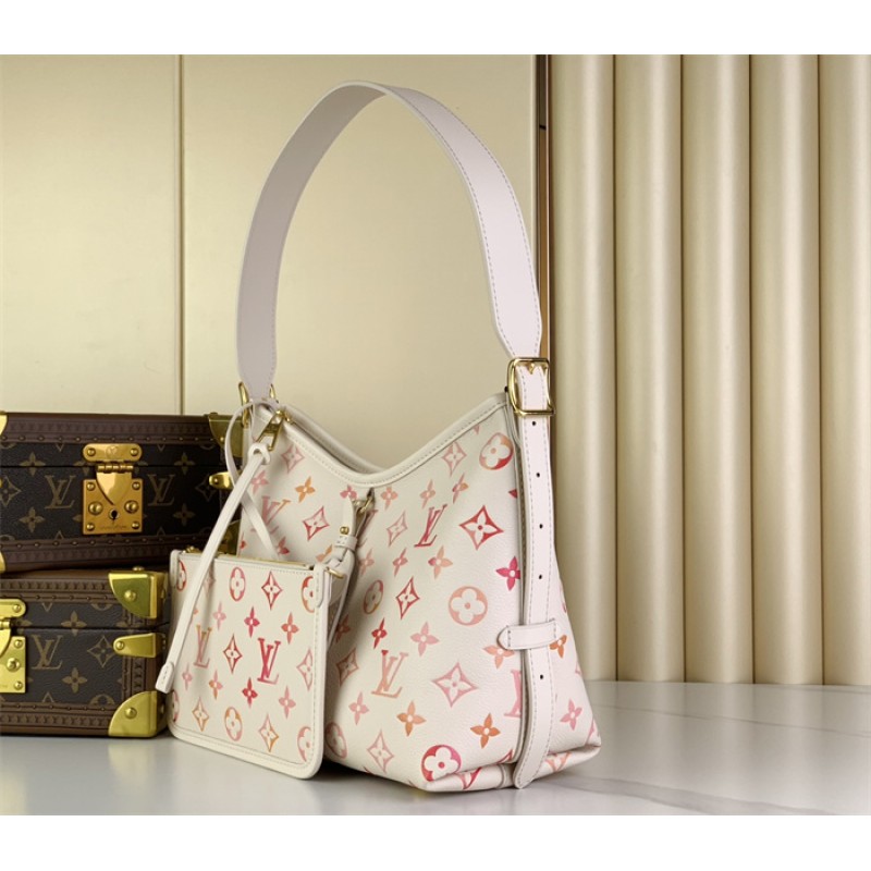 Louis Vuitton Monogram Empreinte leather CarryAll PM Handbag M24652