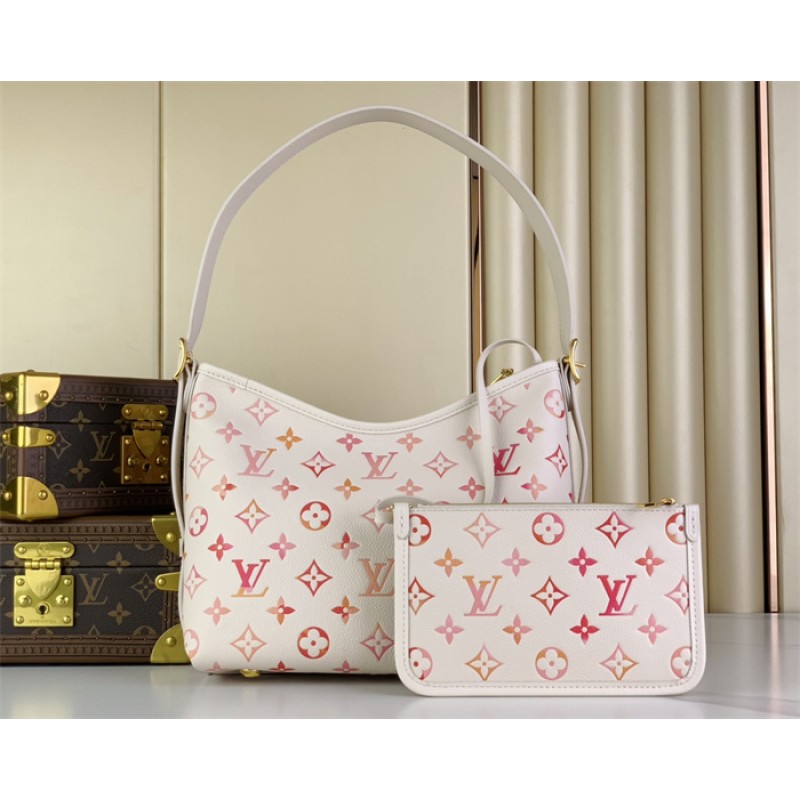 Louis Vuitton Monogram Empreinte leather CarryAll PM Handbag M24652