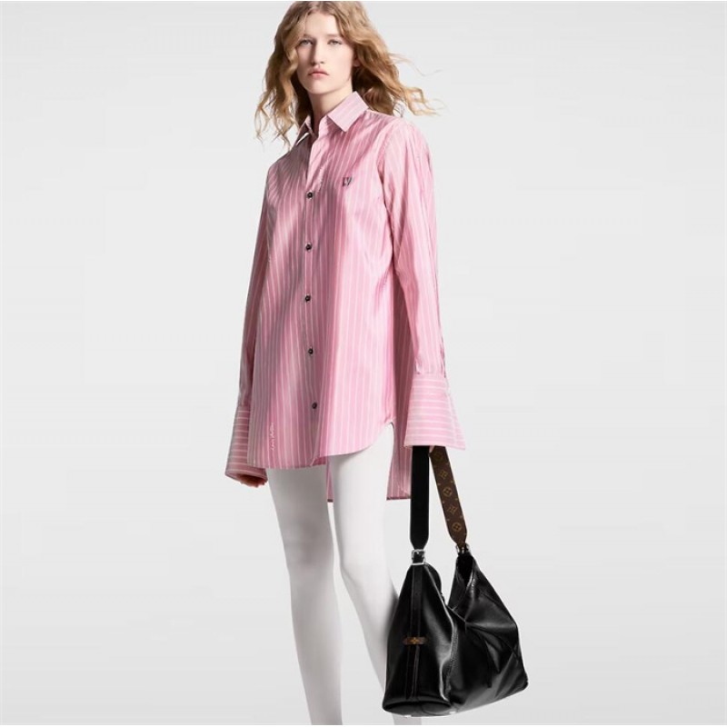 Louis Vuitton CarryAll Dark MM Handbag M25143