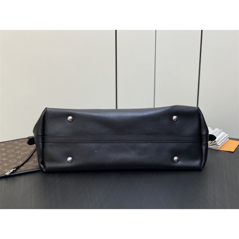 Louis Vuitton CarryAll Dark MM Handbag M25143